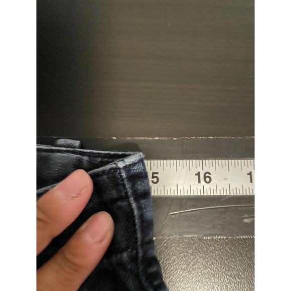 Vintage Mossimo Jeans Womens 4 Blue Bootcut Flare Stretch Casual Low Rise Y2K - Picture 5 of 8